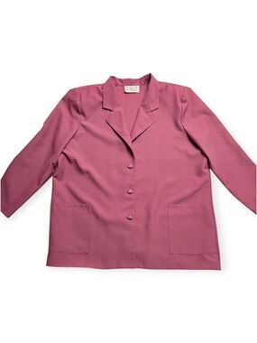 Image Vintage 80s Longline Blazer Jacket 22W